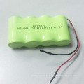 Bateria recarregável 4.8V do sub C NI-MH SC3000mah para baterias alcalinas AAA 1.5v da bateria do UPS LR03